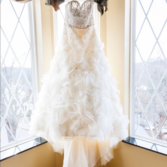 lazaro a line wedding dress